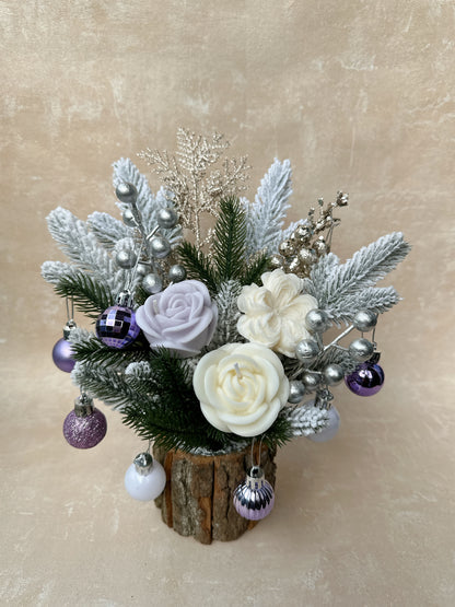 限量香薰蠟燭聖誕花樹