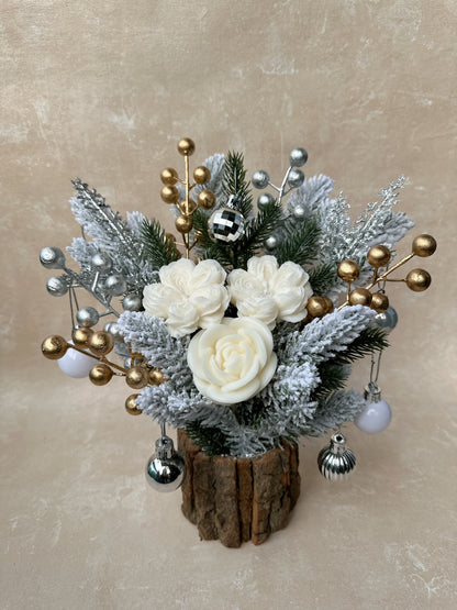 限量香薰蠟燭聖誕花樹