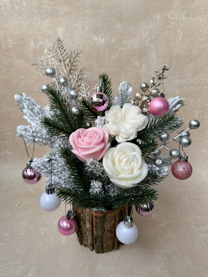 限量香薰蠟燭聖誕花樹